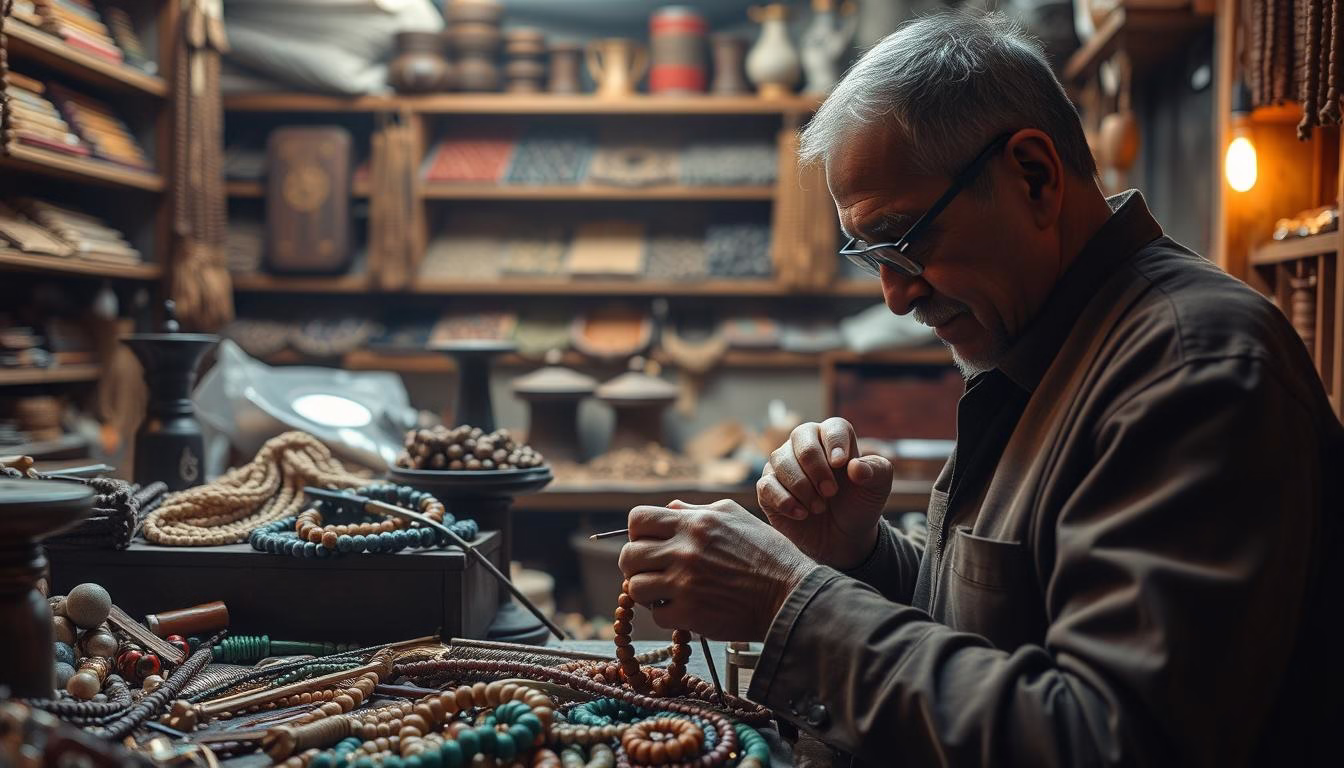 فن صناعة السبح: من الحرف اليدوية إلى التصاميم العصرية